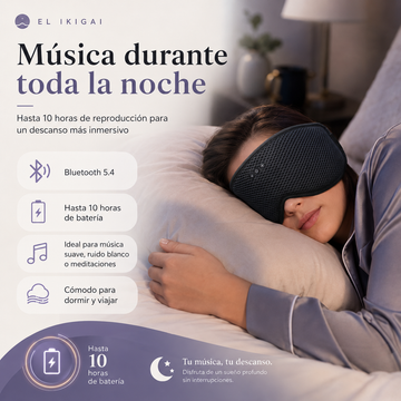 Antifaz Ikigai SleepSound
