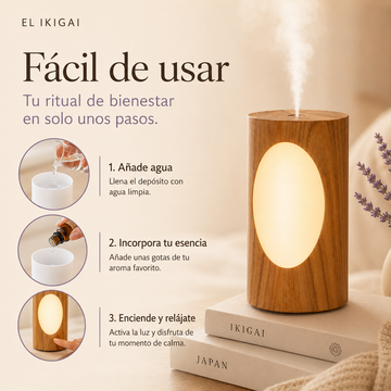 Lámpara Difusor Ikigai Aroma Calm