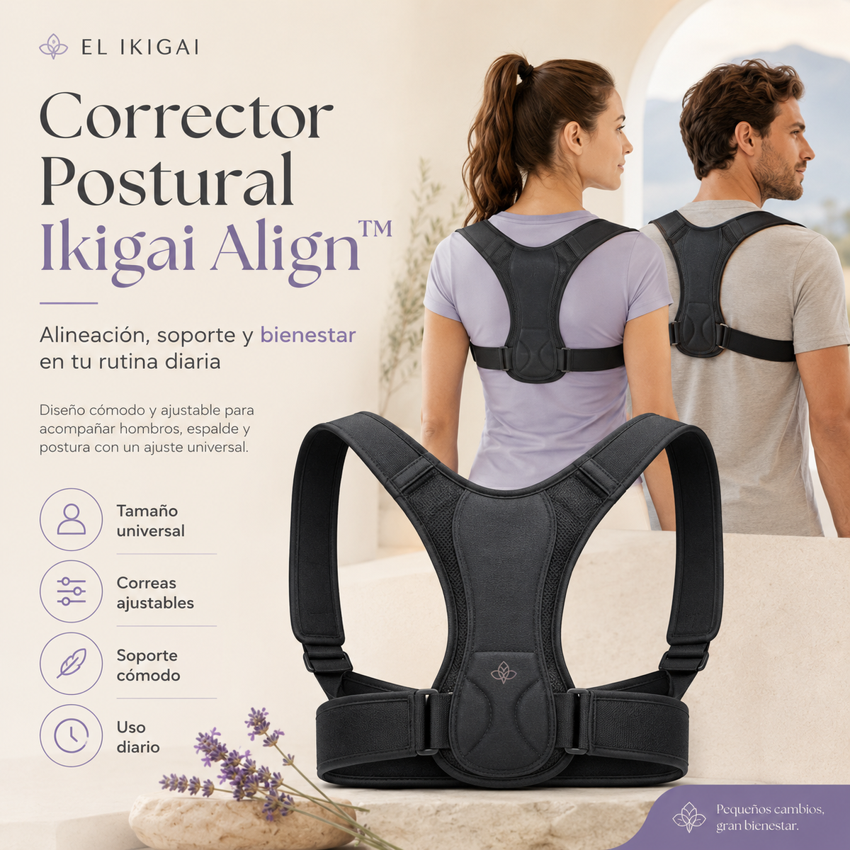 Corrector Postural Ikigai Align