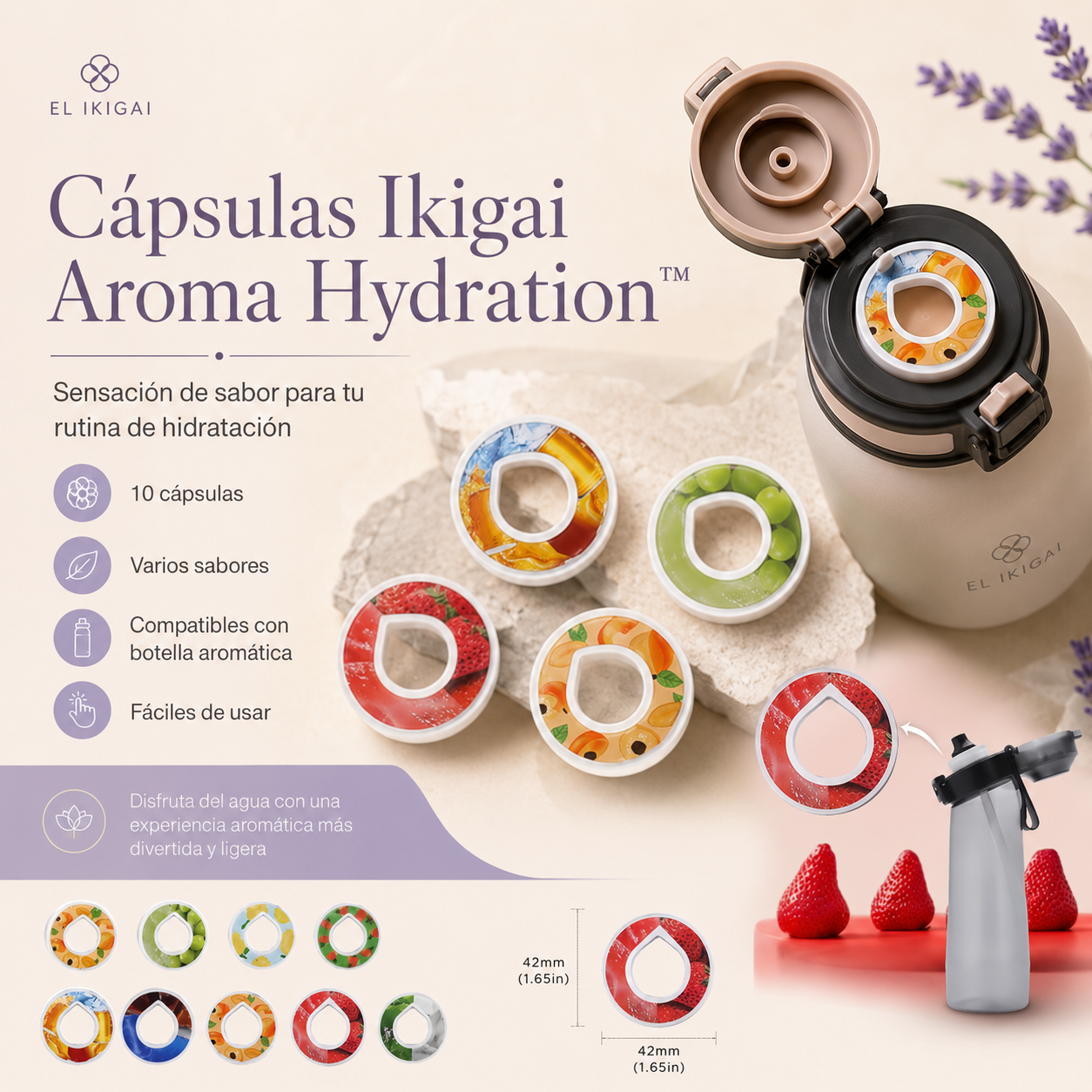 Cápsulas Ikigai Aroma Hydration