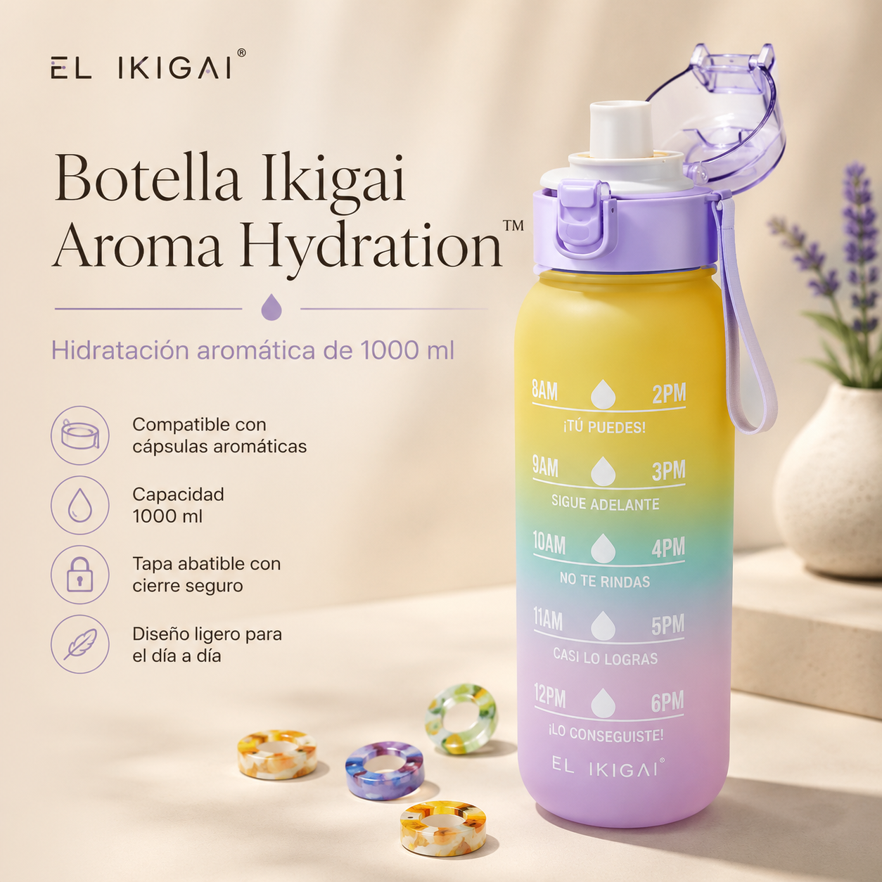 Botella Ikigai Aroma Hydration