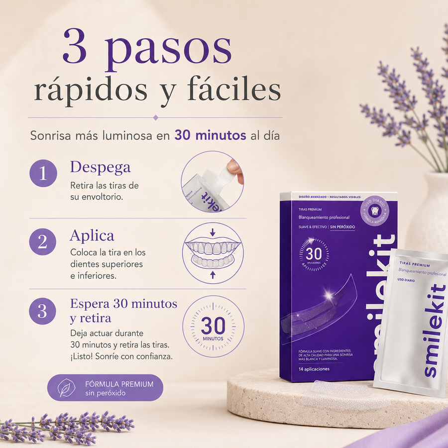 Tiras Blanqueadoras Ikigai Smile