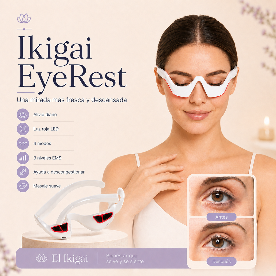 Ikigai EyeRest · Ritual Ocular LED